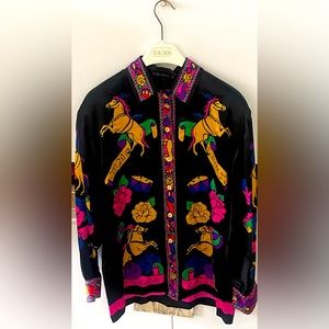 100% Silk Escada Blouse